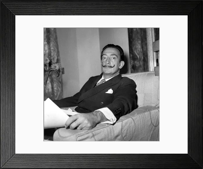 Framed Print : Salvador Dali - artist December 1951 Framed Print : Salvador Dali - artist December 1951