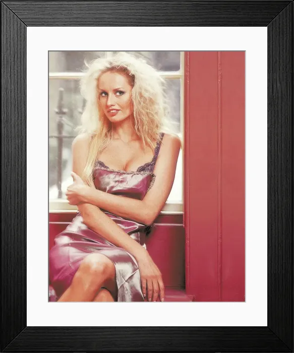 Framed Print : Adriana Sklenarikova Wonder Bra Model October 1999 Framed Print : Adriana Sklenarikova Wonder Bra Model October 1999