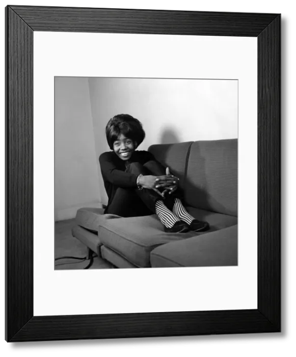 Framed Print : Millie Small Singer February 1965 1960s Framed Print : Millie Small Singer February 1965 1960s