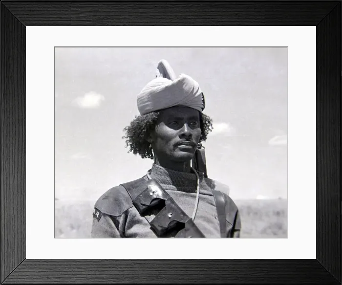 Framed Print : Man of Somaliland Circa 1935 Framed Print : Man of Somaliland Circa 1935