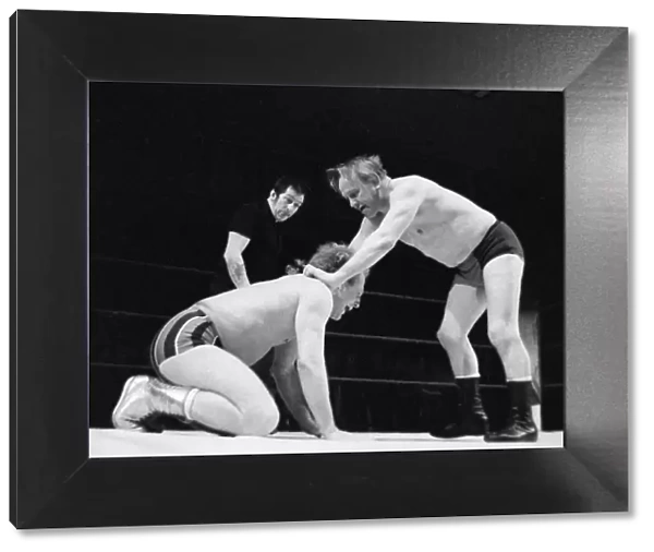 Jackie Pallo v Les Kellett Wrestling at the Elstree Civic Hall