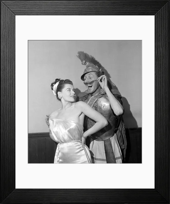 Framed Print : Douglas (carden the cad) Robinson and Eunice Gayson at the Lindsay Theatre December Framed Print : Douglas (carden the cad) Robinson and Eunice Gayson at the Lindsay Theatre December