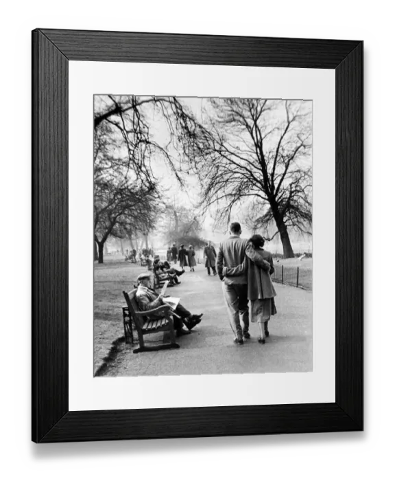 Framed Print : Spring in St James Park - May 1953