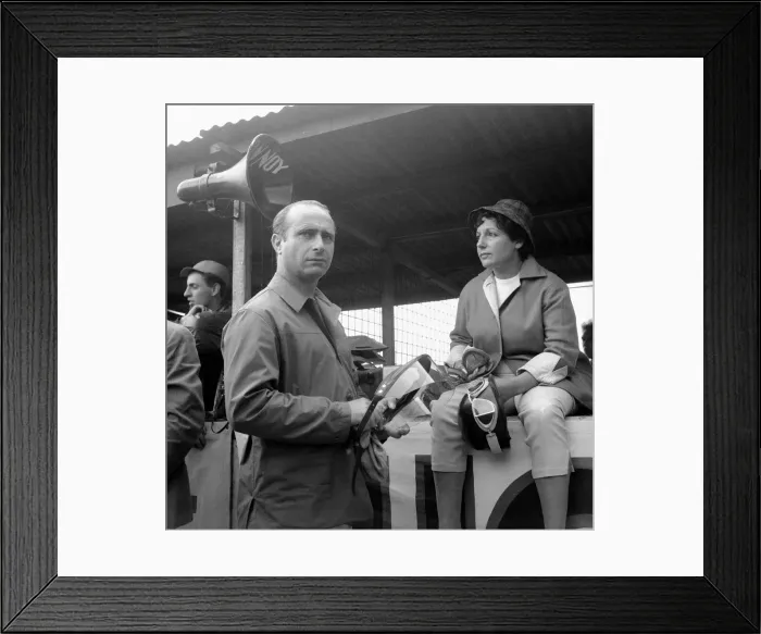 Framed Print : Grand Prix D Europe1957 Practice day Juan Manuel Fangio Framed Print : Grand Prix D Europe1957 Practice day Juan Manuel Fangio