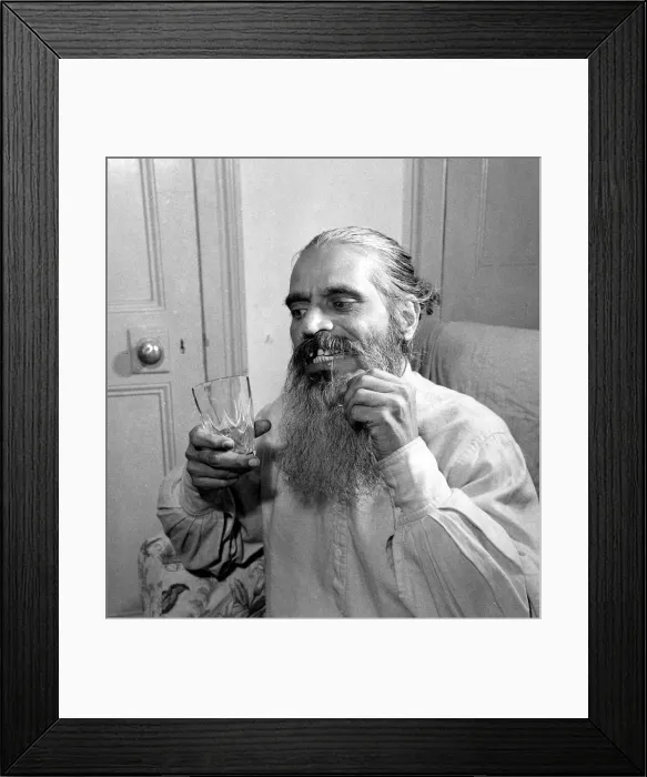 Framed Print : M. L.s Rao - Yoga 1955 circa Framed Print : M. L.s Rao - Yoga 1955 circa