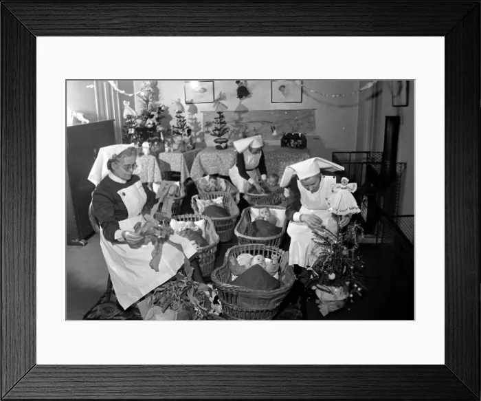 Framed Print : Creche at Holloway Prison December 1951 Framed Print : Creche at Holloway Prison December 1951