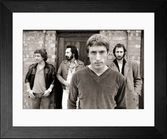 Framed Print : The Who - August 1979 Roger Daltrey, Kenny Jones, John Entwhistle, Pete Townsend Framed Print : The Who - August 1979 Roger Daltrey, Kenny Jones, John Entwhistle, Pete Townsend