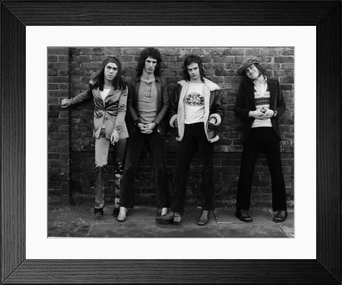 Framed Print : Slade pop group 1971