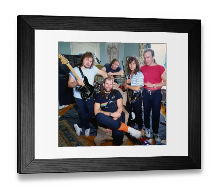 Framed Print : Derek Dick musician singer Fish November 1988 with pop group band Marillion Framed Print : Derek Dick musician singer Fish November 1988 with pop group band Marillion