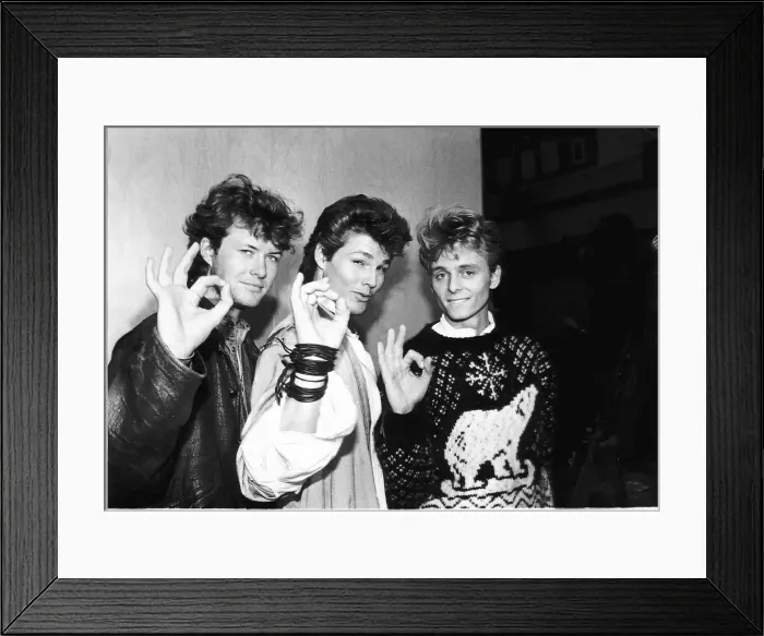 Framed Print : A-HA Norwegian pop group Framed Print : A-HA Norwegian pop group