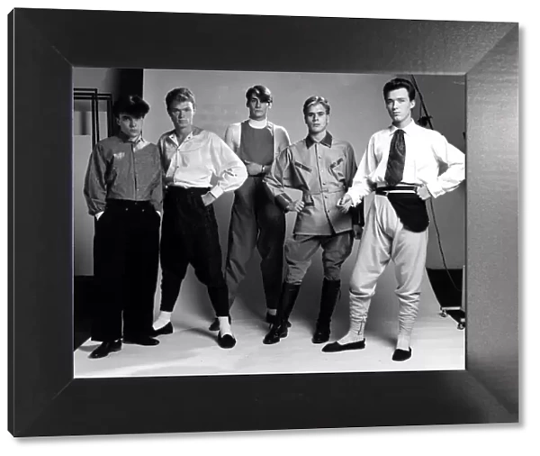 Pop group Spandau Ballet pictured in the Daily Mirror studio. 30th June 1980