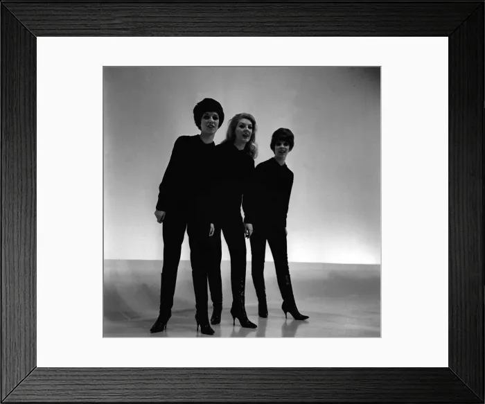 Framed Print : Breakaways pop group January 1964