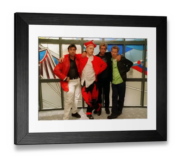 Framed Print : The Sex Pistols in Prague July 1996 Framed Print : The Sex Pistols in Prague July 1996
