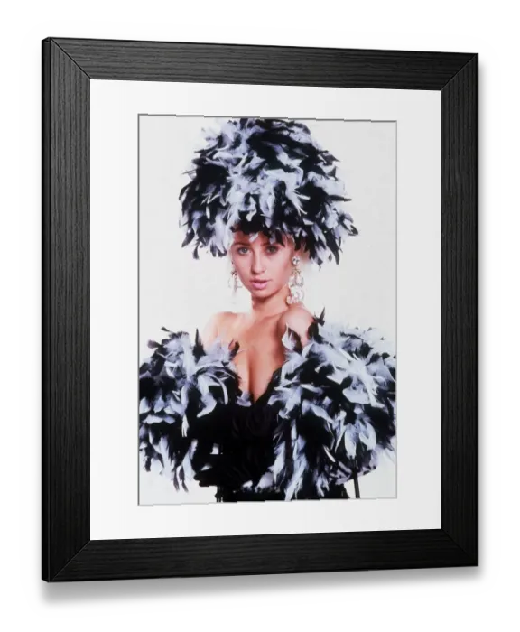 Framed Print : Wendy James pop singer with group Transvision Vamp 1989