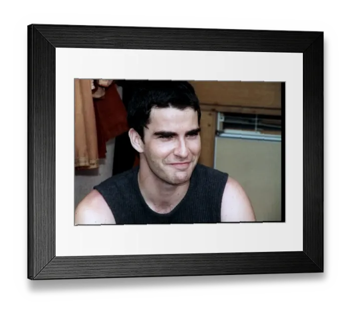 Framed Print : Kelly Jones lead singer of Stereophonics at T in the Park smiling July 1999