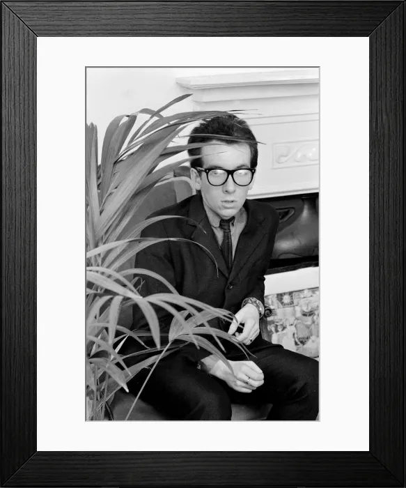 Framed Print : Elvis Costello, the newest sensation on the music scene, pictured 10th August 1977 Framed Print : Elvis Costello, the newest sensation on the music scene, pictured 10th August 1977