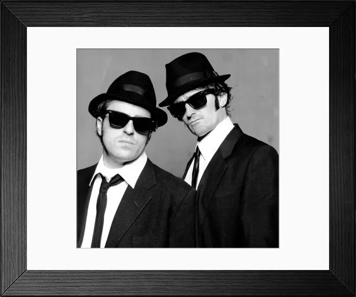 Framed Print : Warwick Evans and Con O Neill Blues Brothers Framed Print : Warwick Evans and Con O Neill Blues Brothers