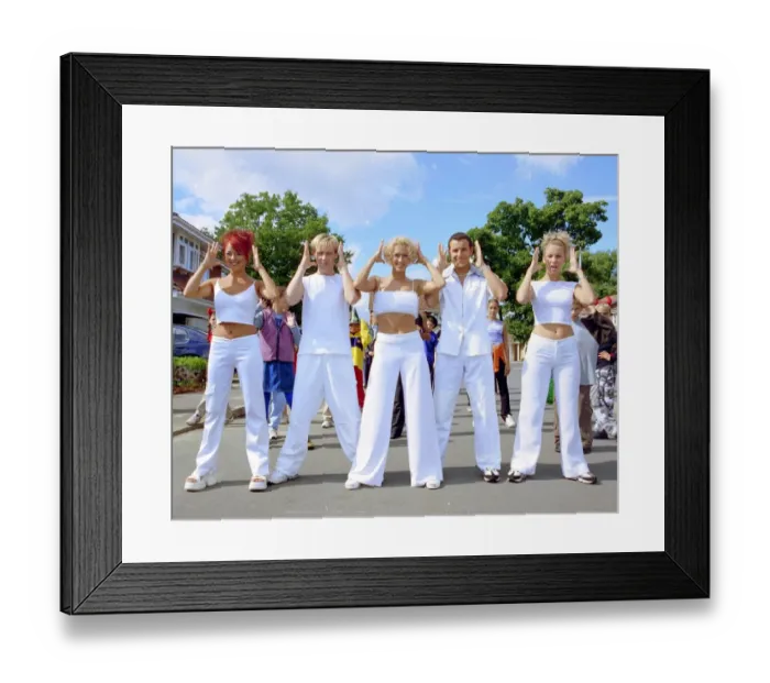Framed Print : Pop Group Steps Claire Richards Lee Latchford Evans Lisa Scott Lee Framed Print : Pop Group Steps Claire Richards Lee Latchford Evans Lisa Scott Lee
