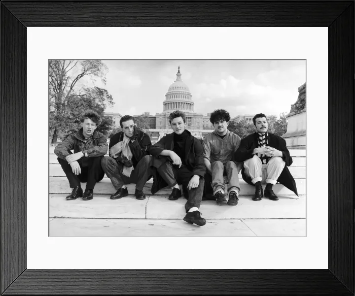 Framed Print : Frankie Goes To Hollywood pop group with Lead singer Holly Johnson Framed Print : Frankie Goes To Hollywood pop group with Lead singer Holly Johnson