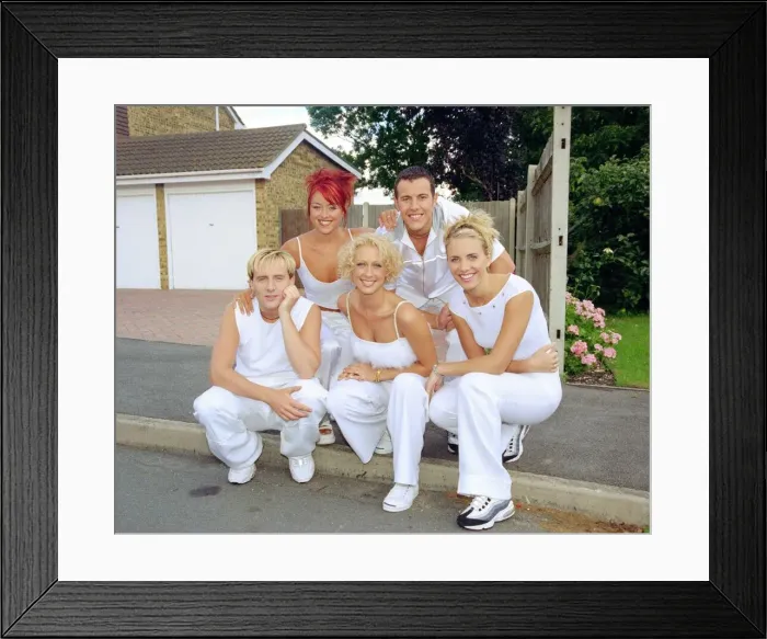 Framed Print : Pop Group Steps Claire Richards Lee Latchford Evans Lisa Scott Lee Framed Print : Pop Group Steps Claire Richards Lee Latchford Evans Lisa Scott Lee