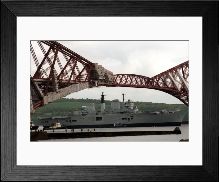 Framed Print : HMS Ark Royal aircraft carrier ship May 1999 Sailing under the Forth Rail Bridge Framed Print : HMS Ark Royal aircraft carrier ship May 1999 Sailing under the Forth Rail Bridge