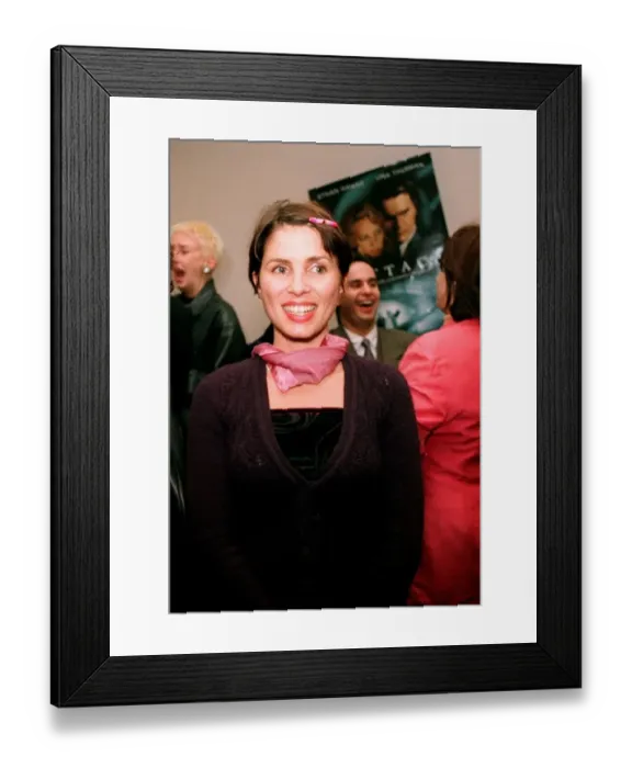 Framed Print : Actress Sadie Frost at the 1998 Scottish Peoples Film festival Framed Print : Actress Sadie Frost at the 1998 Scottish Peoples Film festival
