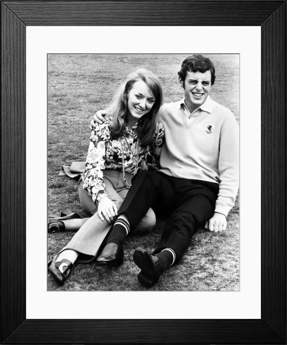 Framed Print : Bernard Gallagher Sept 1969 (20) meet the grand daughter of the donor of the Ryder Cup Framed Print : Bernard Gallagher Sept 1969 (20) meet the grand daughter of the donor of the Ryder Cup