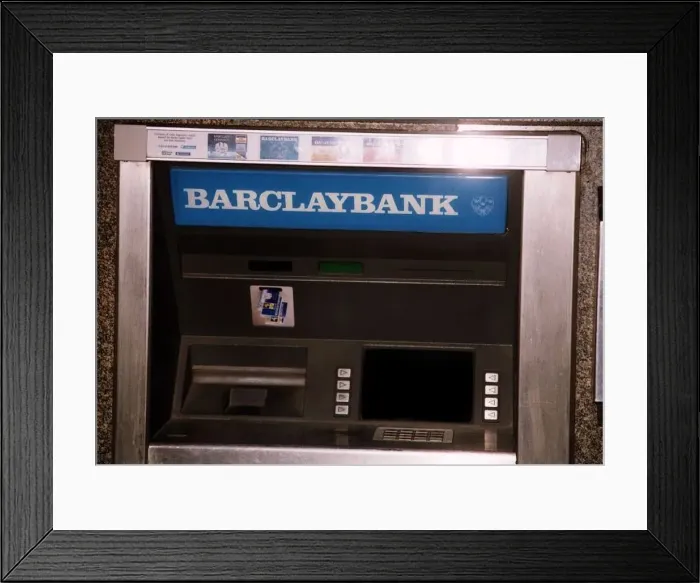  : Barclays Banks Cash Dispenser
