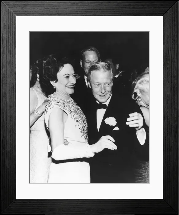  : Duke and Duchess of Windsor at a party, June 1986