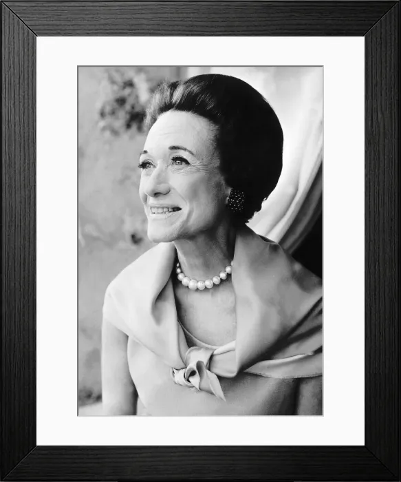 Framed Print : Duchess of Windsor, December 1987