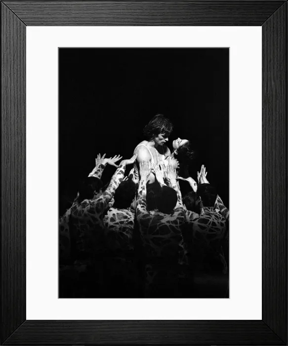 Framed Print : Rudolf Nureyev and Margot Fonteyn seen here at the presss photo call for the Royal Framed Print : Rudolf Nureyev and Margot Fonteyn seen here at the presss photo call for the Royal