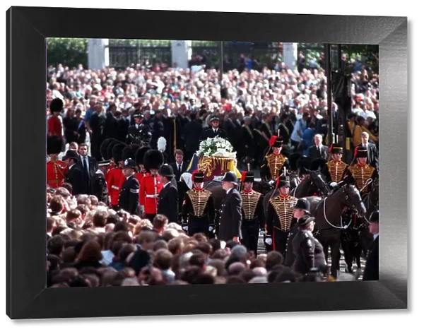 Princess Diana Funeral 6th September 1997. Princess Diana