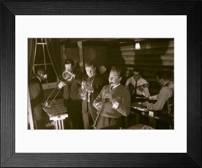 Framed Print : Jazz Club November 1962 Springfield Jazz Club Earlsfield near Tooting Framed Print : Jazz Club November 1962 Springfield Jazz Club Earlsfield near Tooting