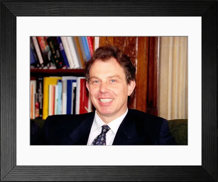 Framed Print : Tony Blair leader of the Labour Party 1995