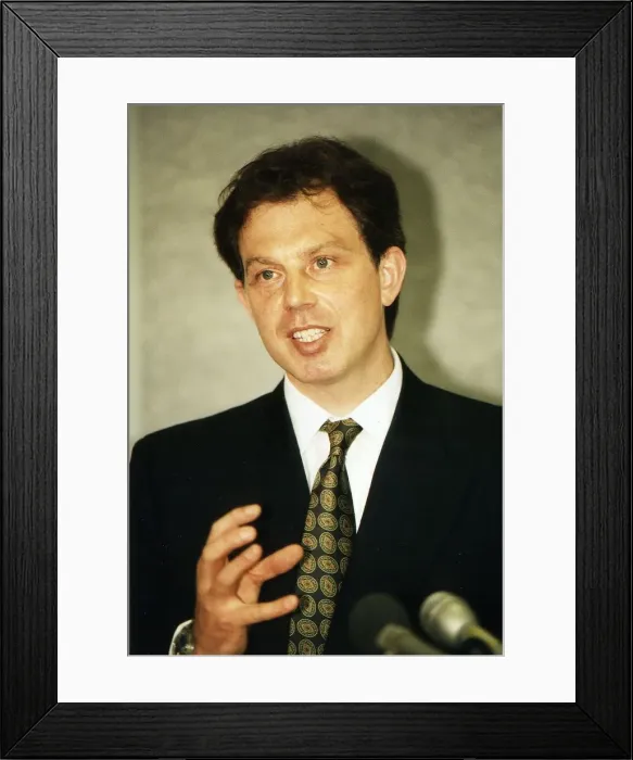Framed Print : Tony Blair Labour MP Framed Print : Tony Blair Labour MP