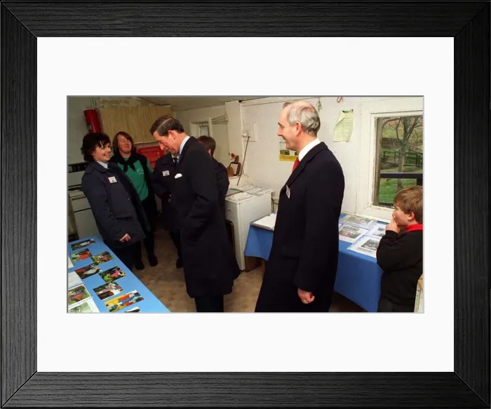 Framed Print : PRINCE CHARLES in Edinburgh Framed Print : PRINCE CHARLES in Edinburgh