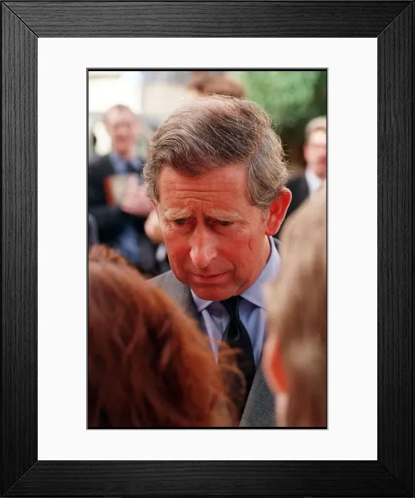 Framed Print : Omagh bomb Prince Charles Framed Print : Omagh bomb Prince Charles