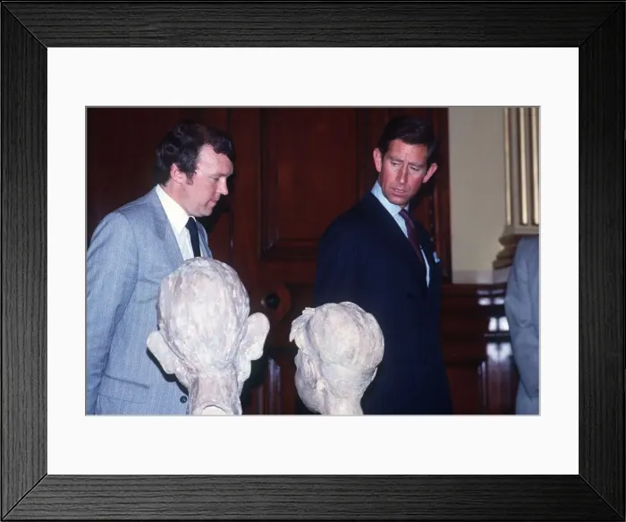 Framed Print : Prince Charles in SECC Glasgow Scotland May 1987 Framed Print : Prince Charles in SECC Glasgow Scotland May 1987