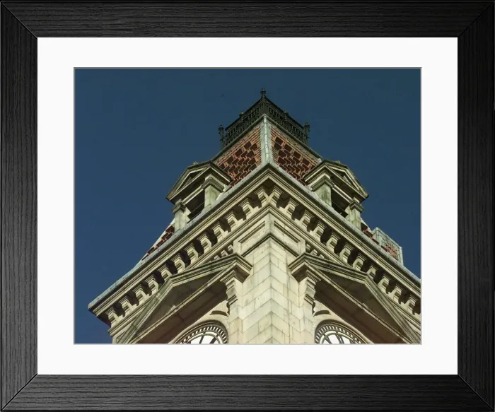 Framed Print : The clock tower on the Museum and Art Gallery, Birmingham Framed Print : The clock tower on the Museum and Art Gallery, Birmingham