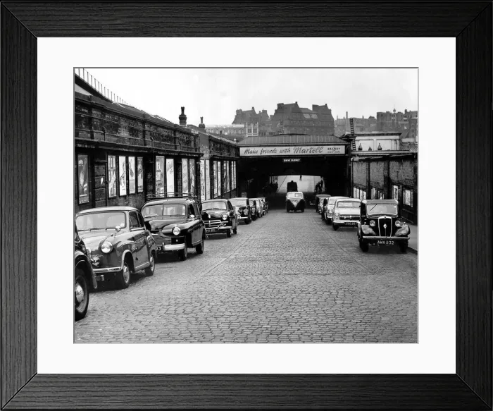 Framed Print : New Street Station, Queens Drive, Birmingham February 1959 Framed Print : New Street Station, Queens Drive, Birmingham February 1959