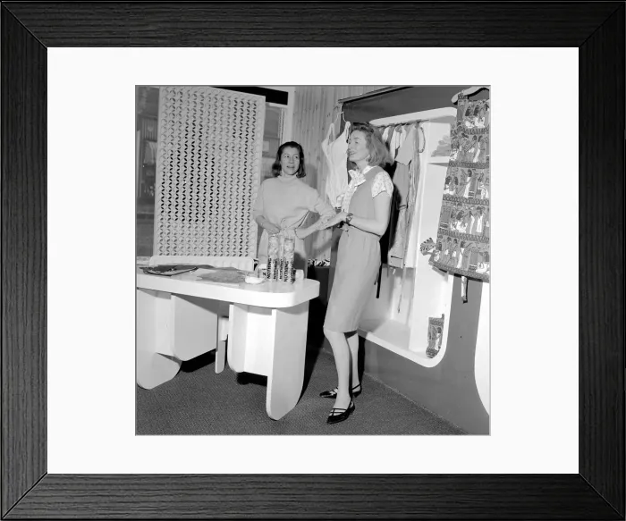 Framed Print : Lady Aitken (wife of Sir Max Aitken) has opened a boutique at 69 pimlico Road called Sea Framed Print : Lady Aitken (wife of Sir Max Aitken) has opened a boutique at 69 pimlico Road called Sea