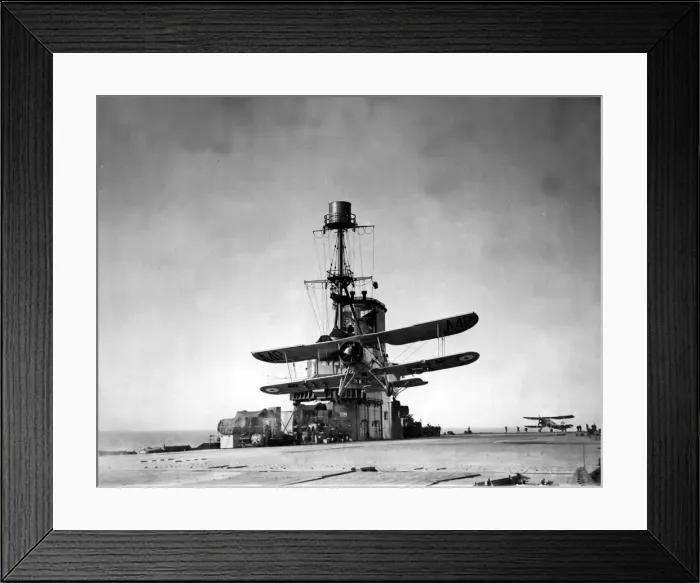 Framed Print : Ships - Ark Royal - Old - Doves'of the Ark in peacetime - A Swordfish Framed Print : Ships - Ark Royal - Old - Doves'of the Ark in peacetime - A Swordfish