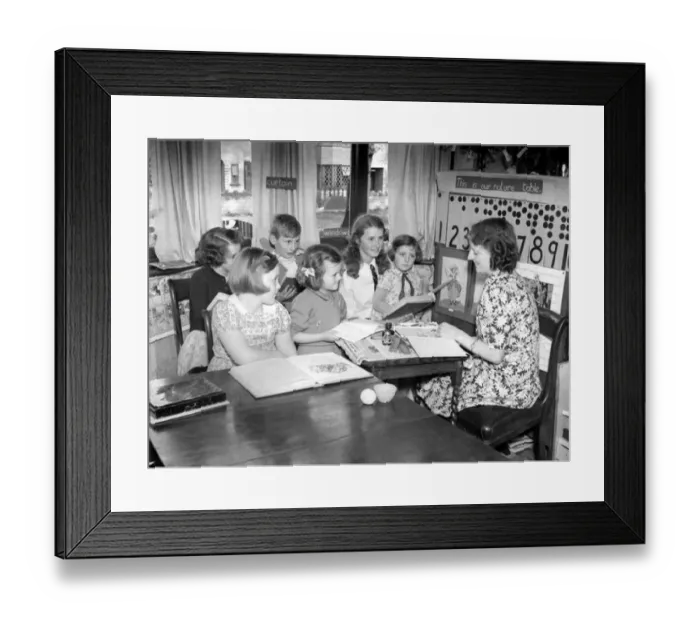  : Home Schooling in Birmingham during the war October 1939