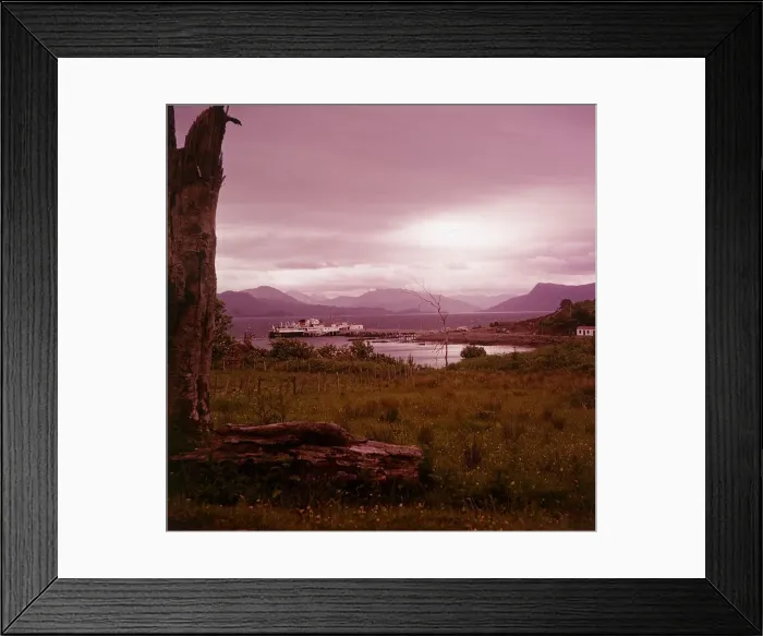 Framed Print : Armadale Isle of Skye looking towards mainland Framed Print : Armadale Isle of Skye looking towards mainland
