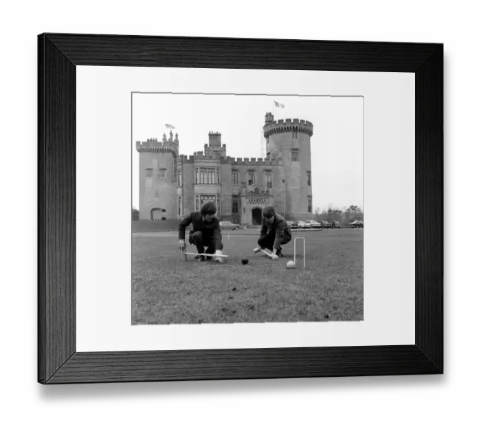 Framed Print : John Lennon and George Harrison went on an Easter weekend holiday with Cynthia