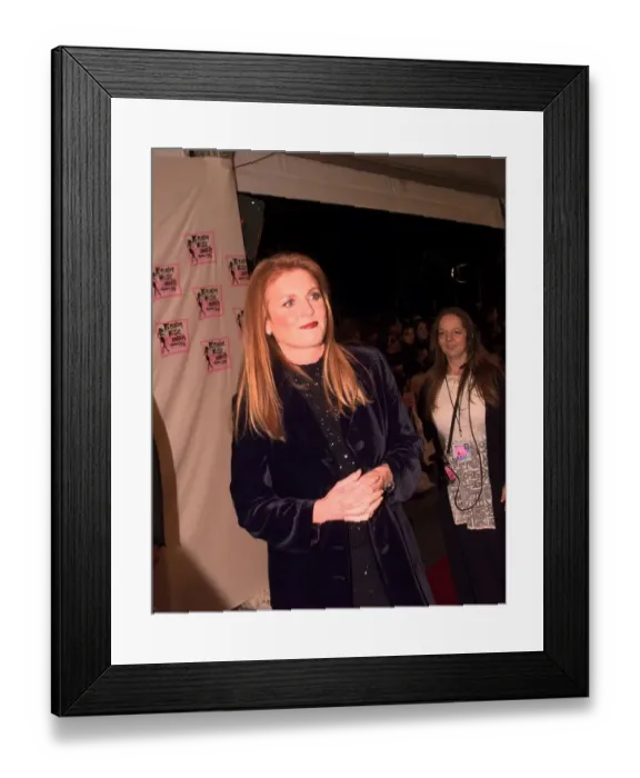 Framed Print : Sarah Ferguson MTV Awards November 1998 Milan The former wife of Prince Andrew