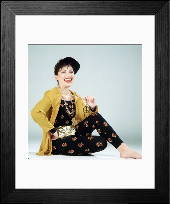 Framed Print : Lorraine Kelly Scottish television presenter February 1990 Framed Print : Lorraine Kelly Scottish television presenter February 1990