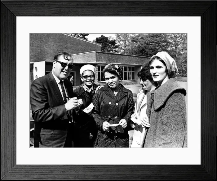 Framed Print : Bill Haley and his Comets - Sophia Gardens, Cardiff, 2nd May 1968