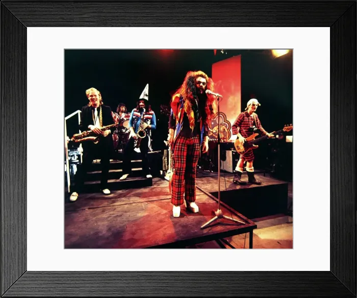 Framed Print : Wizard - Pop Group seen here in rehearsals at the Coventry studios of Top of