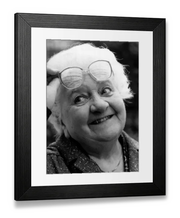 Framed Print : Old People - Super Gran Myrtle Devenish aged 73, If theres a cliff to climb or a Cresta Framed Print : Old People - Super Gran Myrtle Devenish aged 73, If theres a cliff to climb or a Cresta